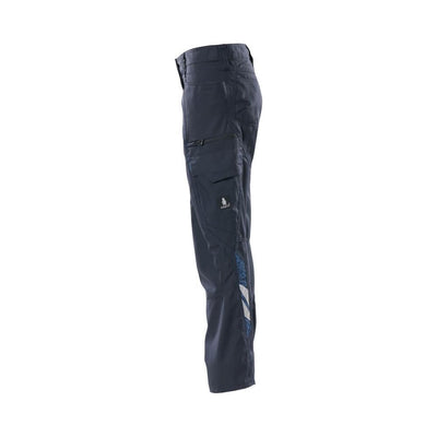 Mascot Work Trousers 18488-230 Right #colour_dark-navy-blue