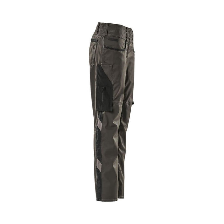 Mascot Work Trousers 18688-230 Left #colour_dark-anthracite-grey-black