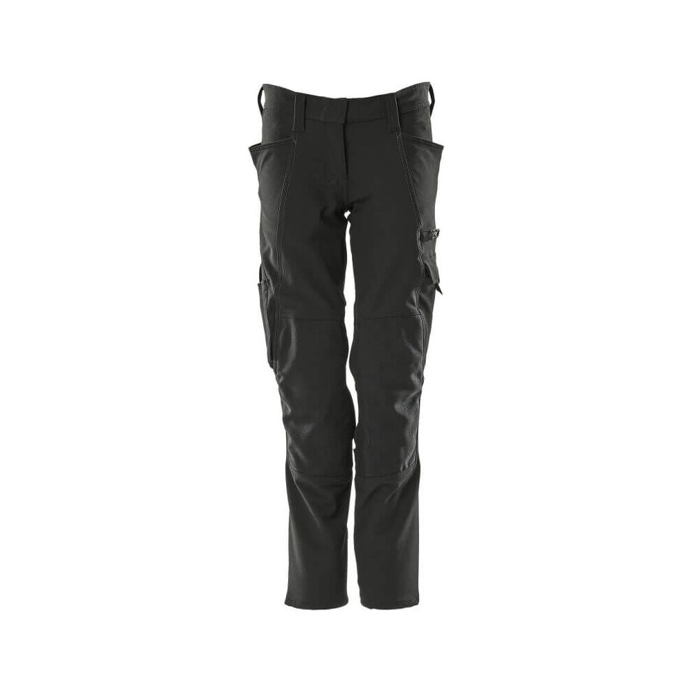 Mascot Work Trousers 4-Way-Stretch 18088-511 Front #colour_black