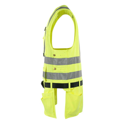 Mascot Yorkton Hi-Vis Tool Vest 08089-470 Right #colour_hi-vis-yellow