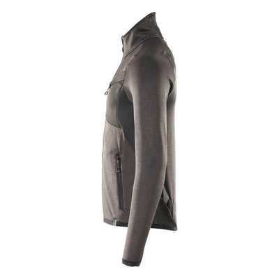 Mascot Zip-Up Fleece Jumper 18103-316 Right #colour_dark-anthracite-grey-black