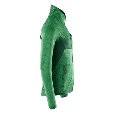 Mascot Zip-Up Fleece Jumper 18103-316 Left #colour_grass-green-green