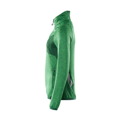 Mascot Zip-Up Fleece-Jumper 18153-316 Right #colour_grass-green-green