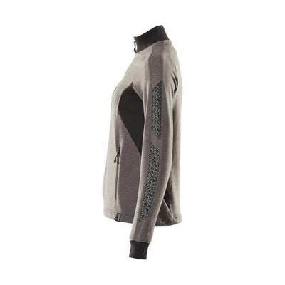 Mascot Zip-Up Sweatshirt 18494-962 Right #colour_dark-anthracite-grey-black