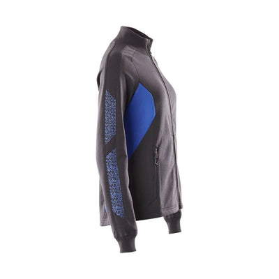 Mascot Zip-Up Sweatshirt 18494-962 Left #colour_dark-navy-blue-azure-blue
