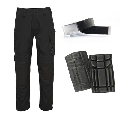 Mascot Special Offer Houston Trousers 10179-154 Pack - Work Pants + Belt + Knee Pads