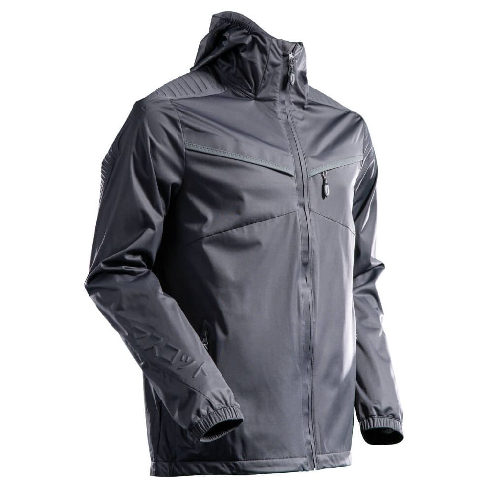 Mascot Lightweight Stretch Jacket 22201-615 Front #colour_stone-grey