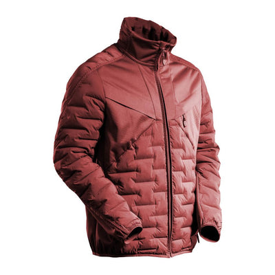 Mascot Ultra-Light Insulated Water Resistant Stretch Jacket 22015-617 Front #colour_autumn-red