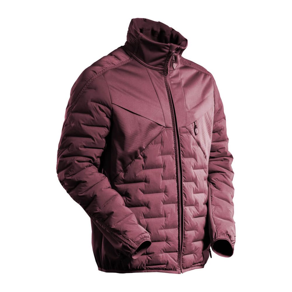 Mascot Ultra-Light Insulated Water Resistant Stretch Jacket 22015-617 Front #colour_bordeaux-red