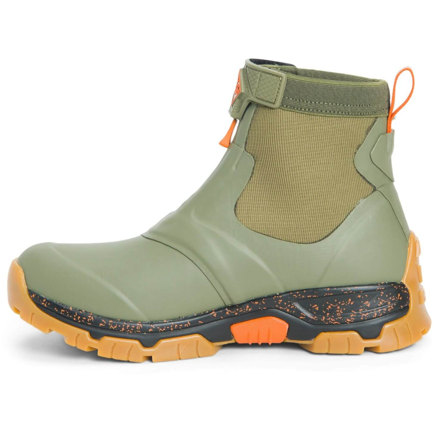 Muck Boots Apex Mid Zip Wellies Olive 7#colour_olive-green