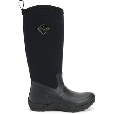 Muck Boots Arctic Adventure Pull On Wellies Black 5#colour_black