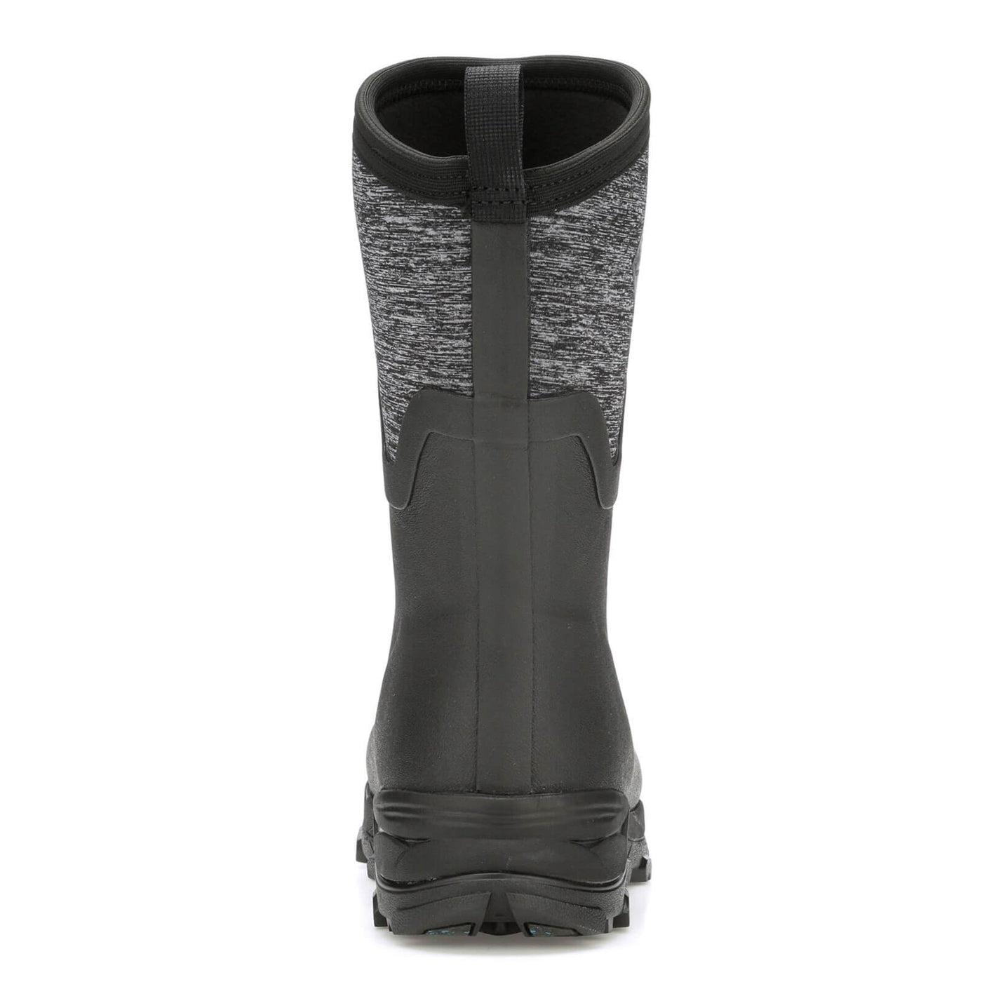 Muck Boots Arctic Ice Mid Wellies Black/Jersey Heather 2#colour_black-jersey-heather