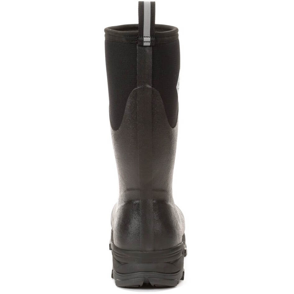 Muck Boots Arctic Ice Mid Wellington Boots Black 2#colour_black