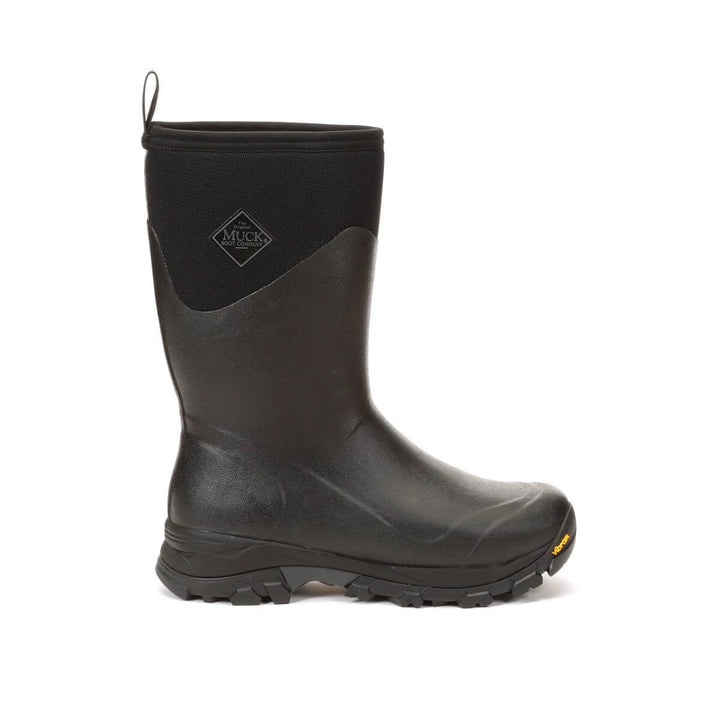 Muck Boots Arctic Ice Mid Wellington Boots Black 8#colour_black