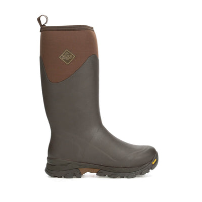 Muck Boots Arctic Ice Tall Wellies Brown 8#colour_brown