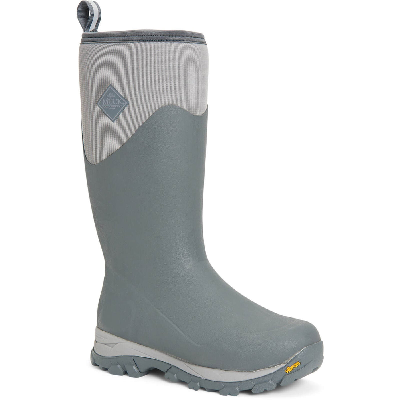 Muck Boots Arctic Ice Tall Wellies Grey 1#colour_grey