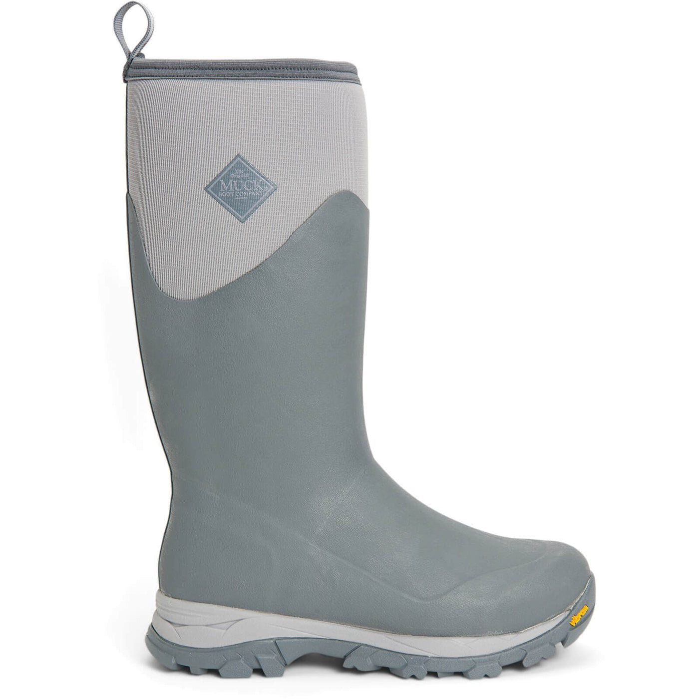 Muck Boots Arctic Ice Tall Wellies Grey 5#colour_grey