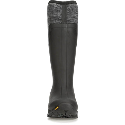 Muck Boots Arctic Ice Tall Wellington Boots Black/Jersey Heather 3#colour_black-jersey-heather