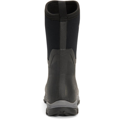 Muck Boots Arctic Sport Mid Pull On Wellington Boots Black 2#colour_black