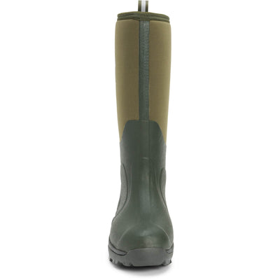 Muck Boots Arctic Sport Pull On Wellington Boots Moss/Moss 3#colour_moss-moss