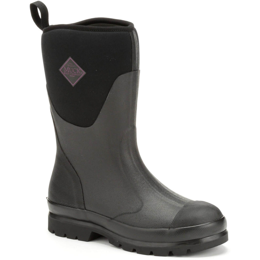 Muck Boots Chore Classic Short Boots Black 1#colour_black