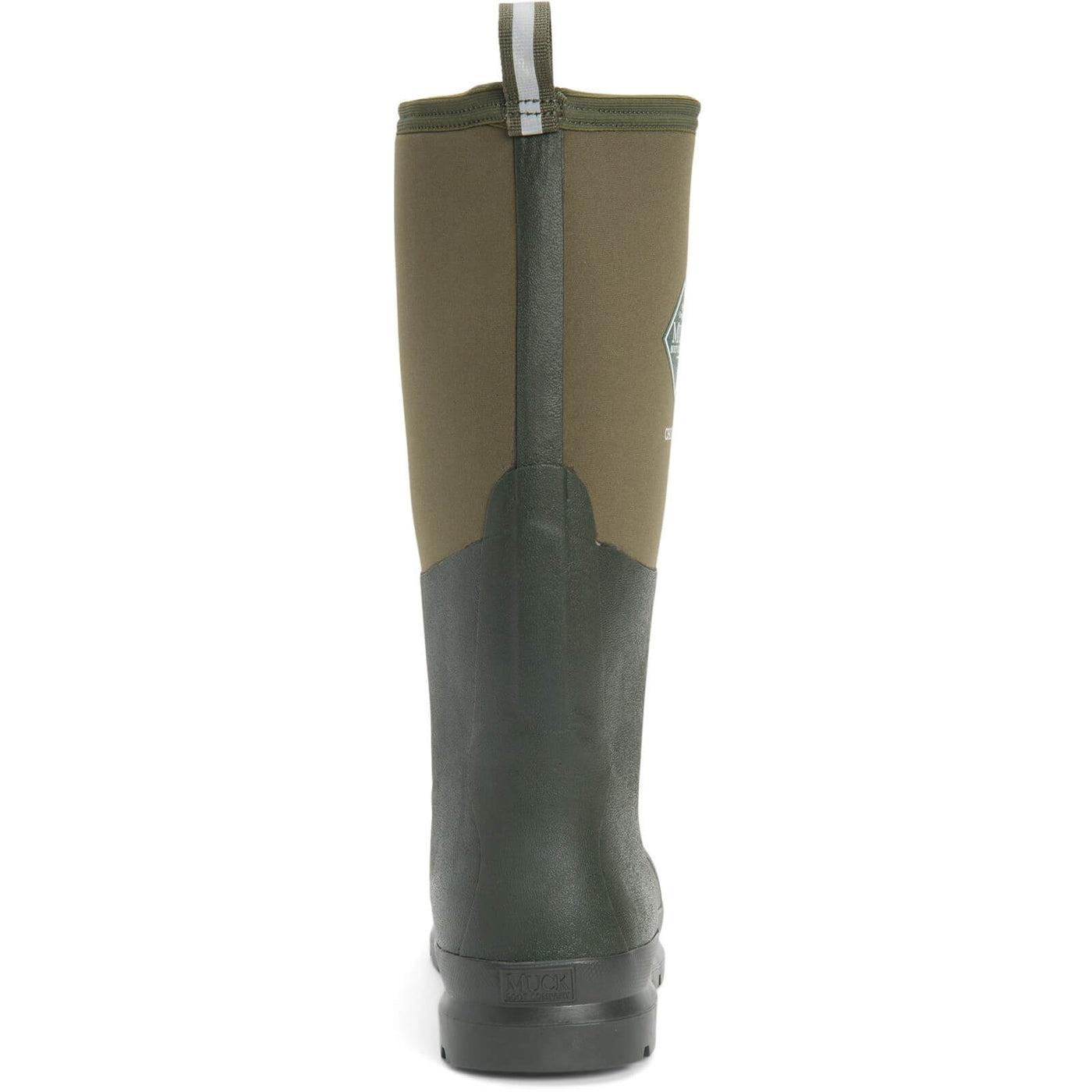 Muck Boots Chore Classic Steel Safety Wellington Boots Moss 2#colour_moss