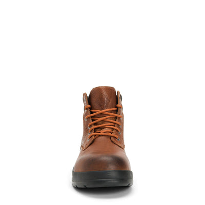 Muck Boots Chore Farm Leather Lace Up Boots Caramel 6#colour_caramel