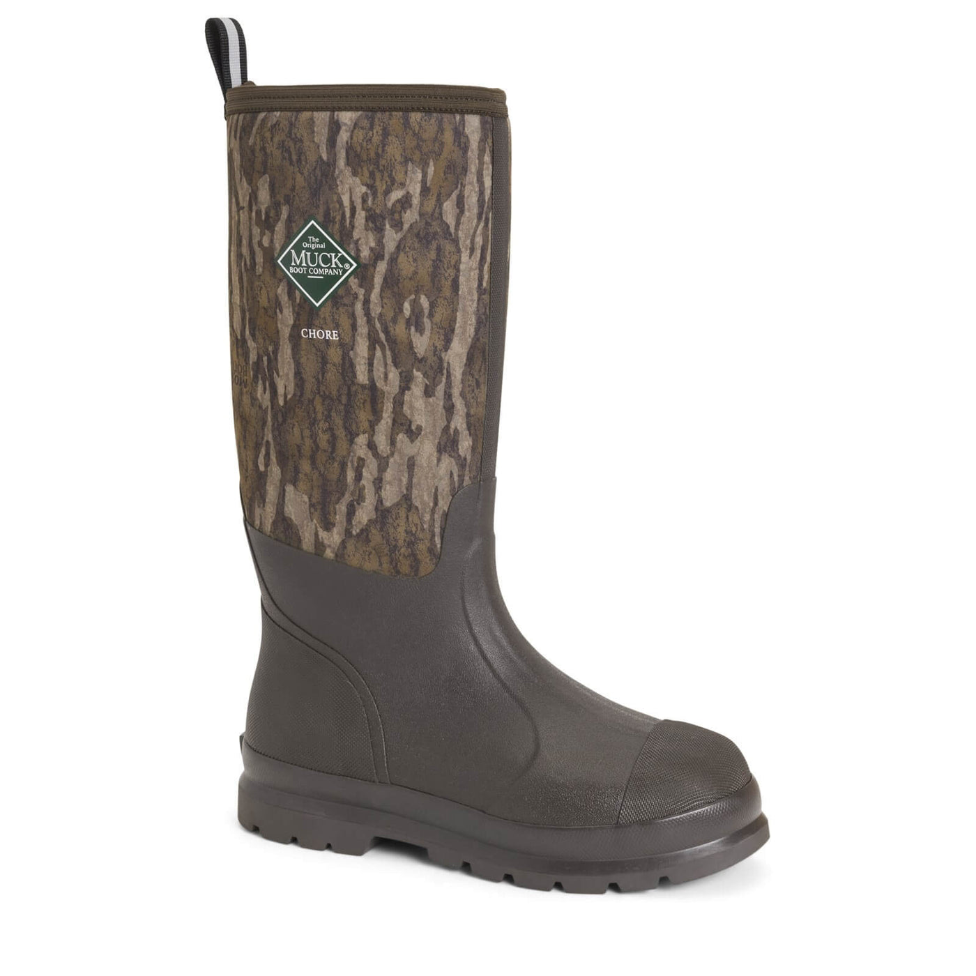 Muck Boots Chore Gamekeeper Tall Boots Mossy Oak Bottomlands 2#colour_mossy-oak-bottomlands