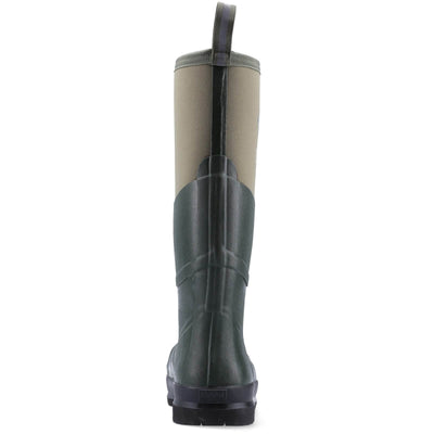 Muck Boots Chore Max S5 Safety Wellies Moss 2#colour_moss
