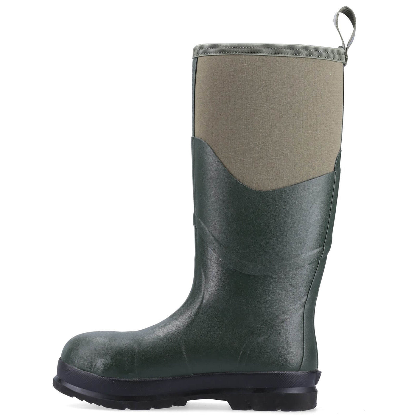 Muck Boots Chore Max S5 Safety Wellies Moss 7#colour_moss