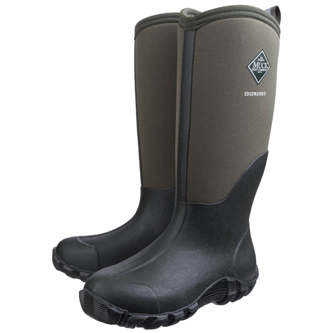 Muck Boots Edgewater II Multi Purpose Boots Moss 6#colour_moss-army-green