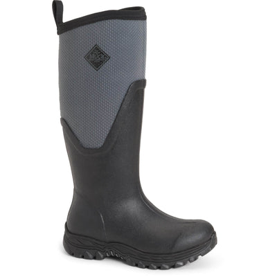 Muck Boots MB Arctic Sport II Tall Wellies Black/Grey 1#colour_black-grey