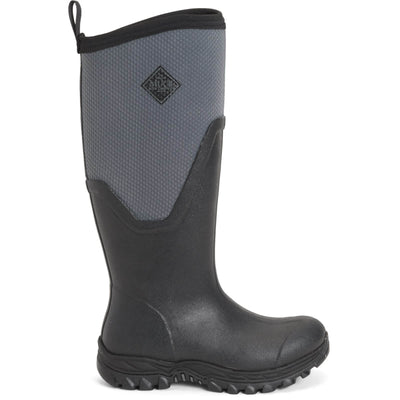 Muck Boots MB Arctic Sport II Tall Wellies Black/Grey 5#colour_black-grey