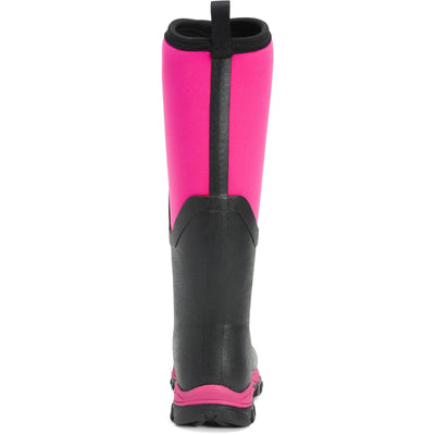 Muck Boots MB Arctic Sport II Tall Wellies Black/Pink 2#colour_black-pink