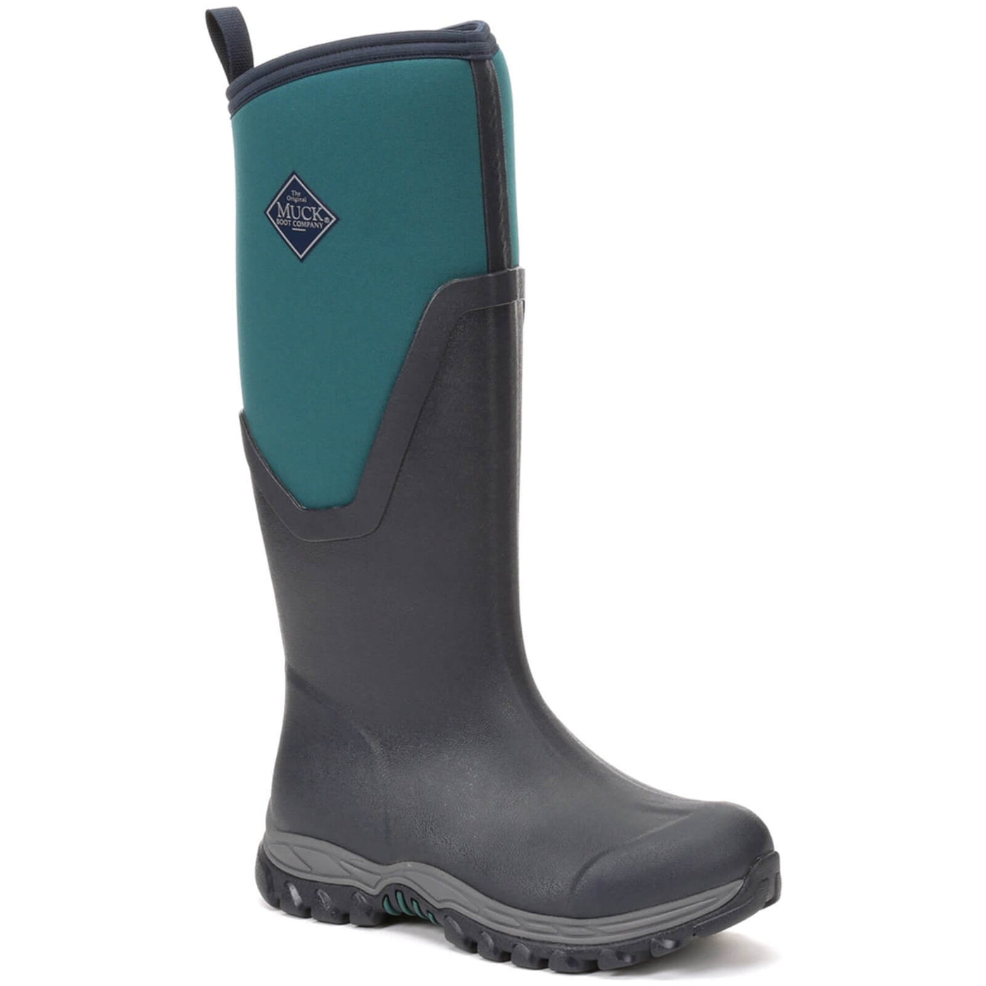 Muck Boots MB Arctic Sport II Tall Wellies Navy/Spruce 1#colour_navy-spruce