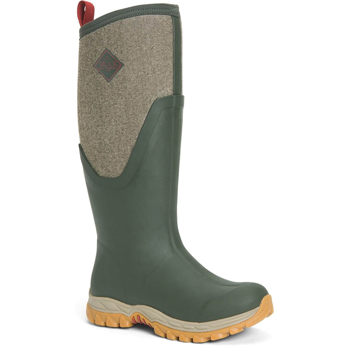 Muck Boots MB Arctic Sport II Tall Wellies Olive 1#colour_olive