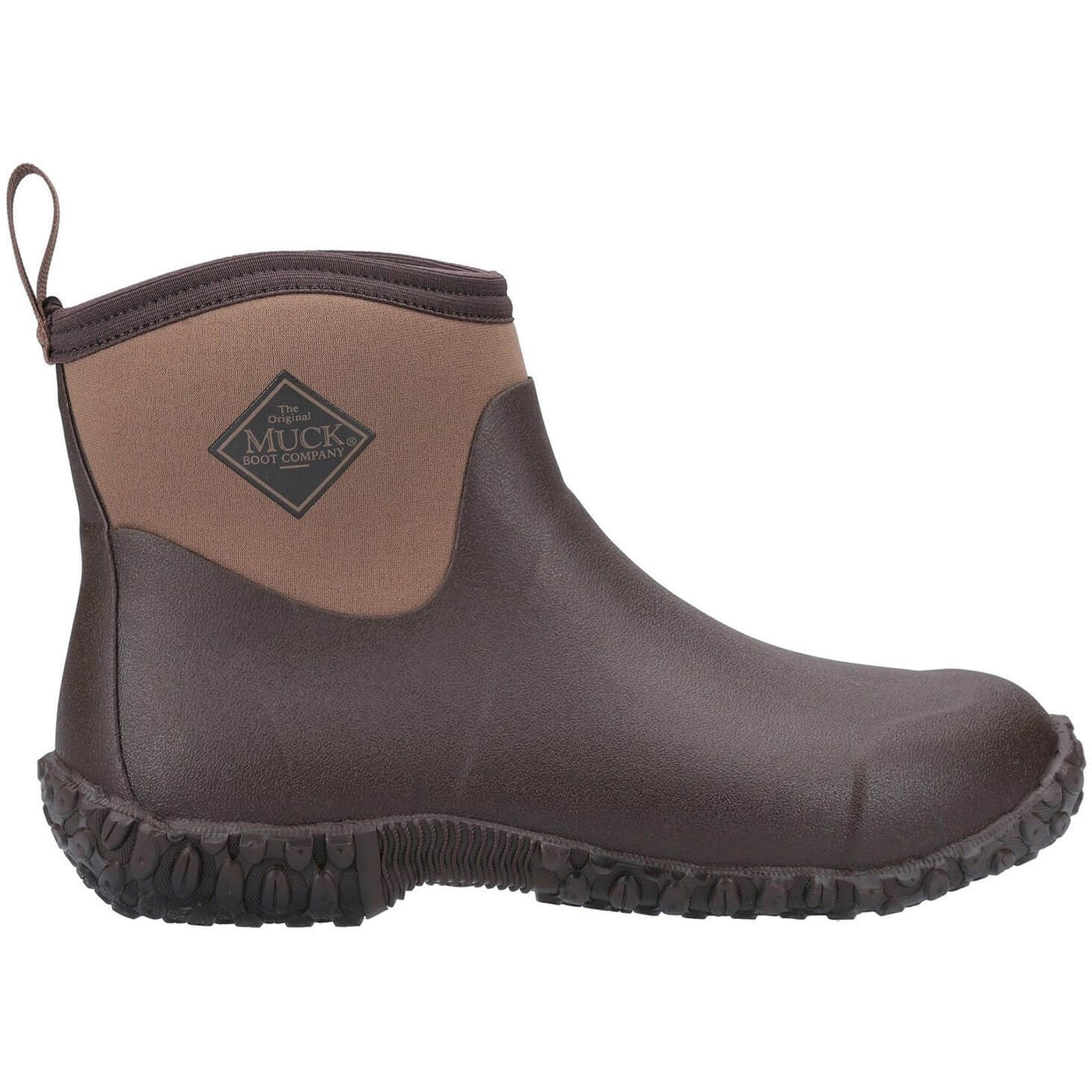 Muck Boots Muckster II Ankle All Purpose Lightweight Shoes Bark/Otter 5#colour_bark-otter