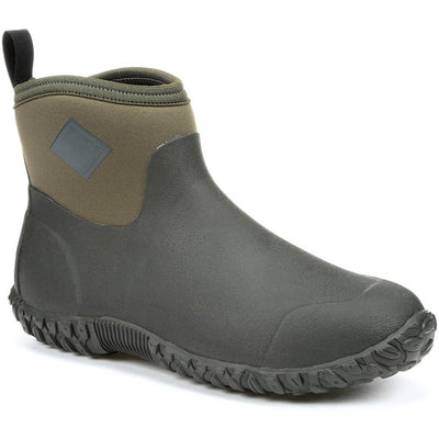 Muck Boots Muckster II Ankle All Purpose Lightweight Shoes Black/Moss 1#colour_black-moss
