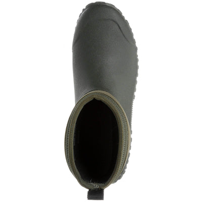 Muck Boots Muckster II Ankle All Purpose Lightweight Shoes Black/Moss 6#colour_black-moss