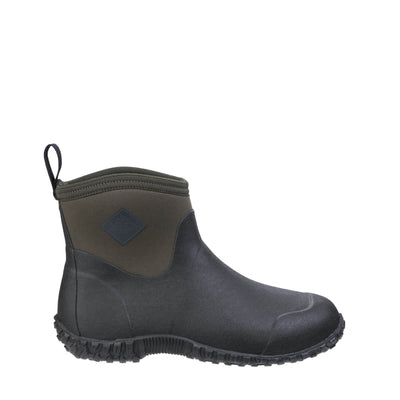 Muck Boots Muckster II Ankle All Purpose Lightweight Shoes Black/Moss 8#colour_black-moss