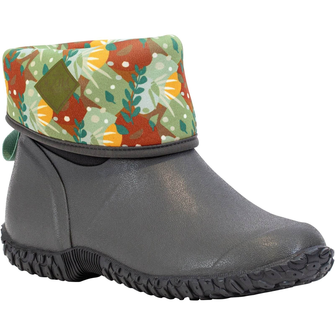 Muck Boots Muckster II Slip On Short Boots Grey/Print 5#colour_grey-print