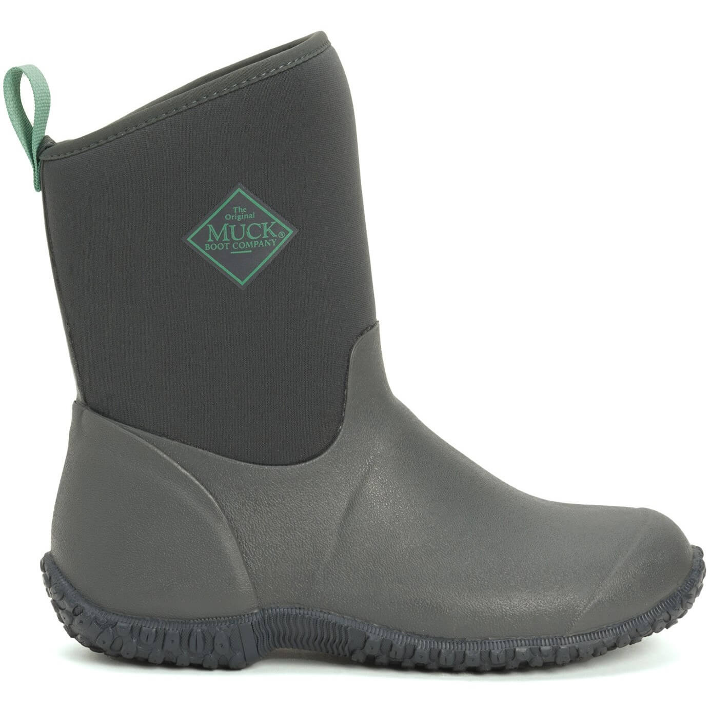 Muck Boots Muckster II Slip On Short Boots Grey/Print 6#colour_grey-print