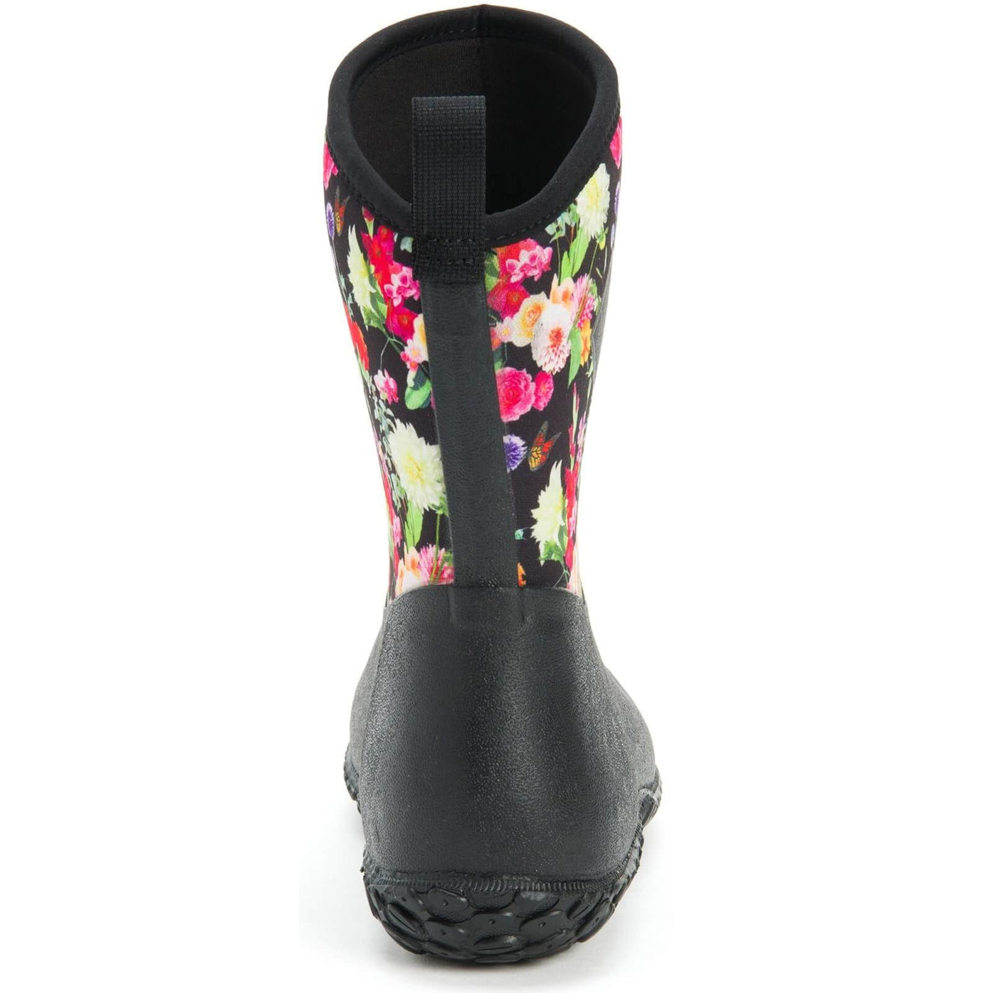 Muck Boots Muckster II Slip On Short Boots Night Floral 2#colour_night-floral