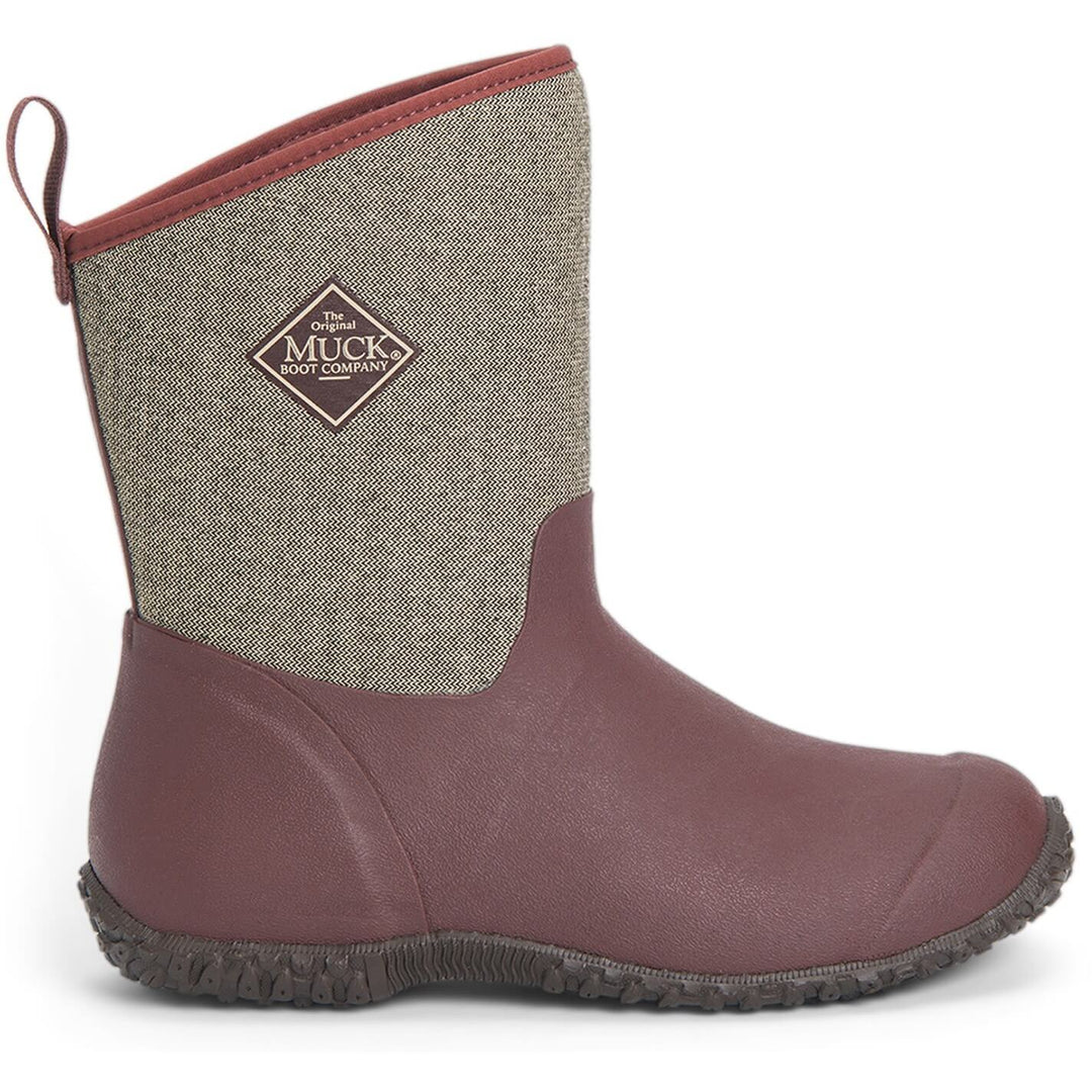 Muck Boots Muckster II Slip On Short Boots Raisin 6#colour_raisin