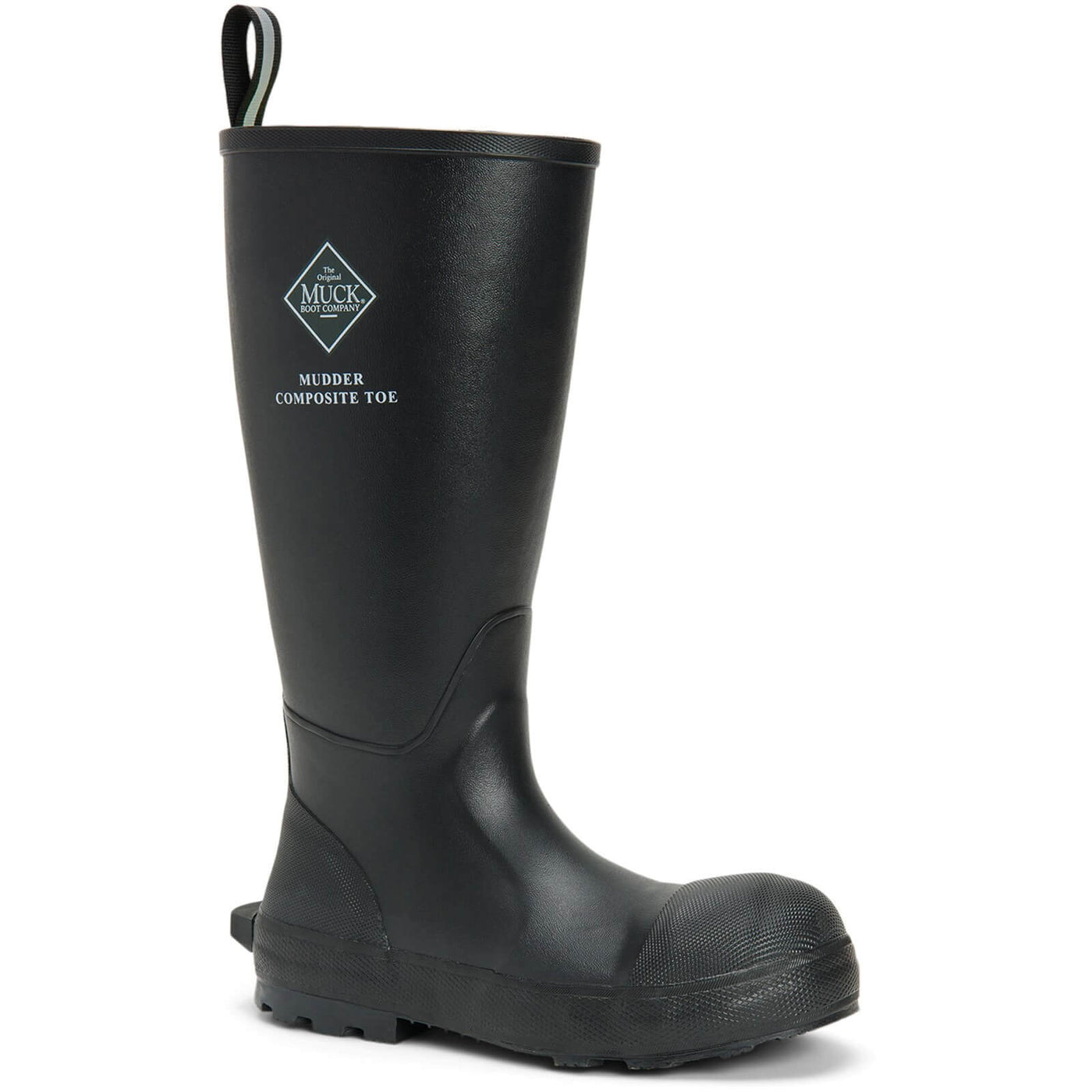 Muck Boots Mudder S5 Tall Safety Wellington Boots Black 1#colour_black