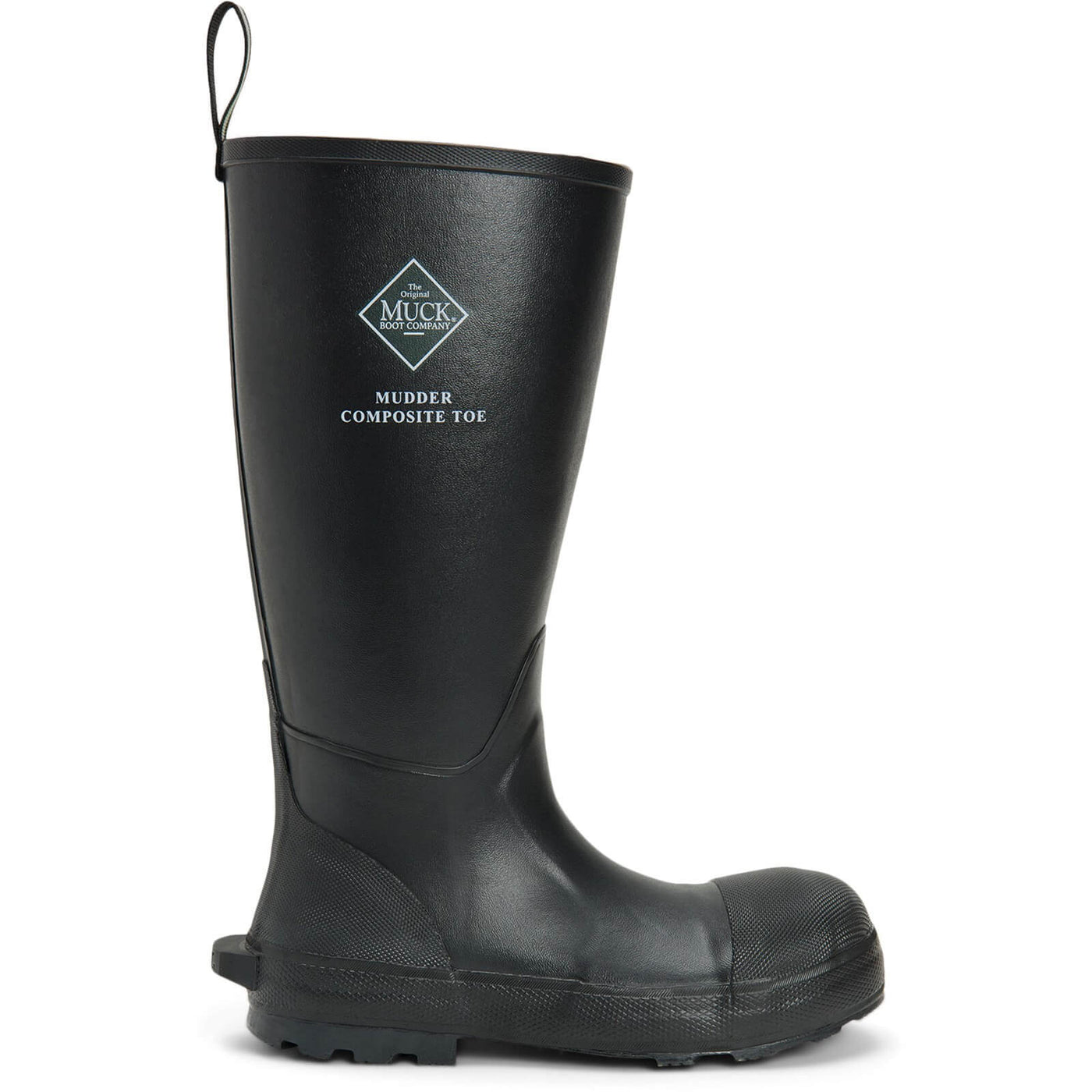 Muck Boots Mudder S5 Tall Safety Wellington Boots Black 5#colour_black
