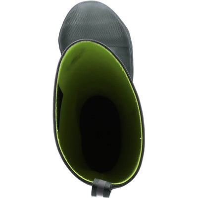 Muck Boots Mudder S5 Tall Safety Wellington Boots Moss 6#colour_moss-army-green