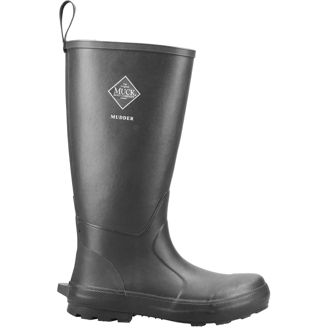 Muck Boots Mudder Tall Wellies Black 5#colour_black