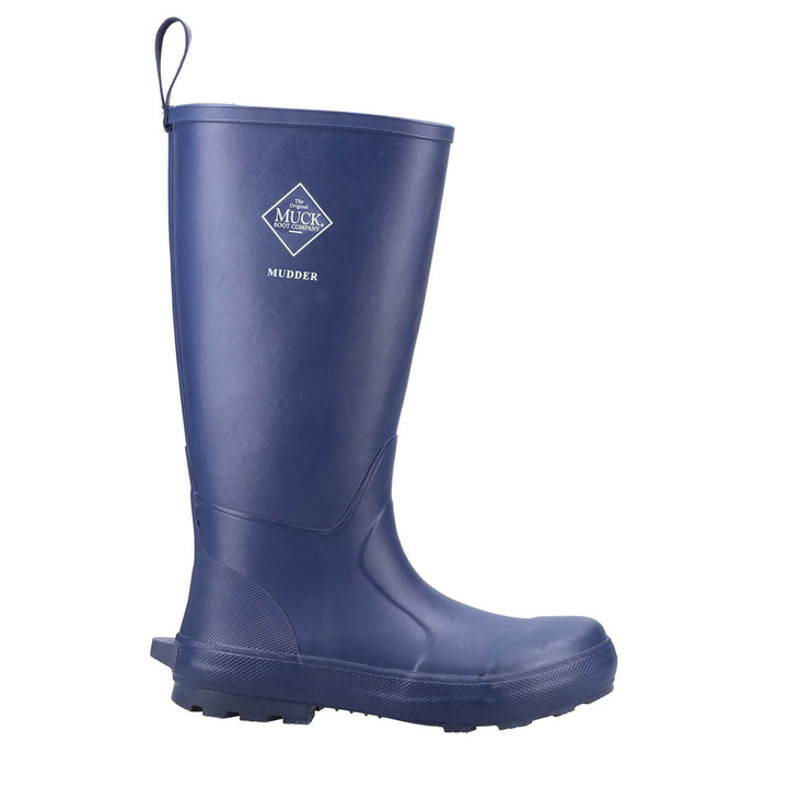 Muck Boots Mudder Tall Wellies Navy 8#colour_navy