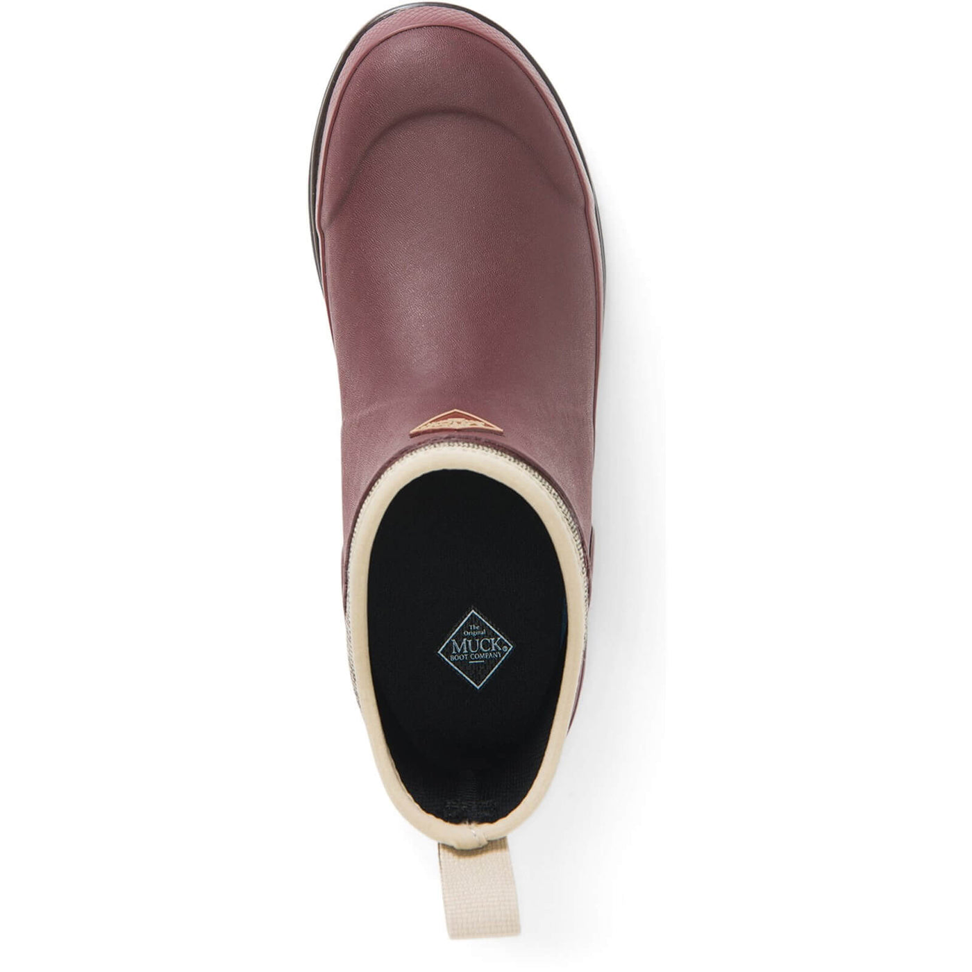 Muck Boots Originals Ankle Wellies Rum Raisin/Tweed Herringbone 6#colour_rum-raisin-tweed-herringbone